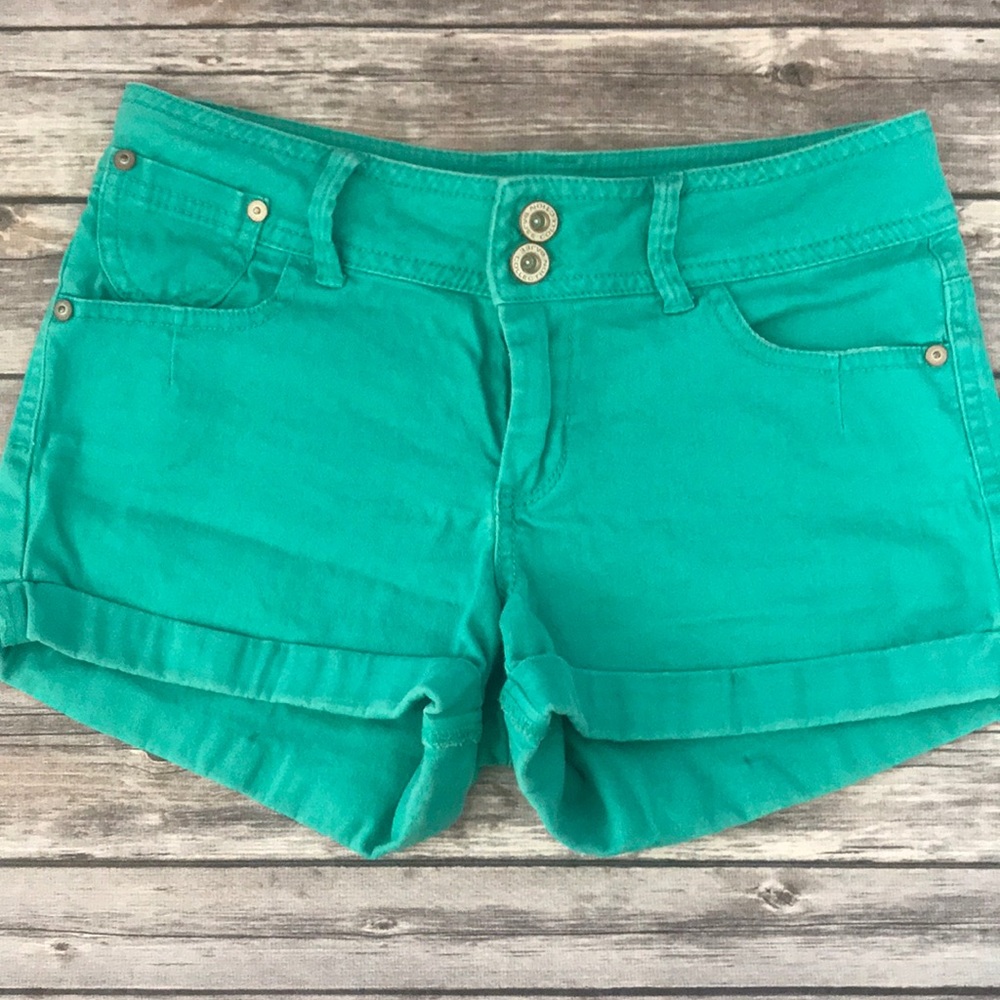 Charlotte Russe Green/Turqouise Shorts